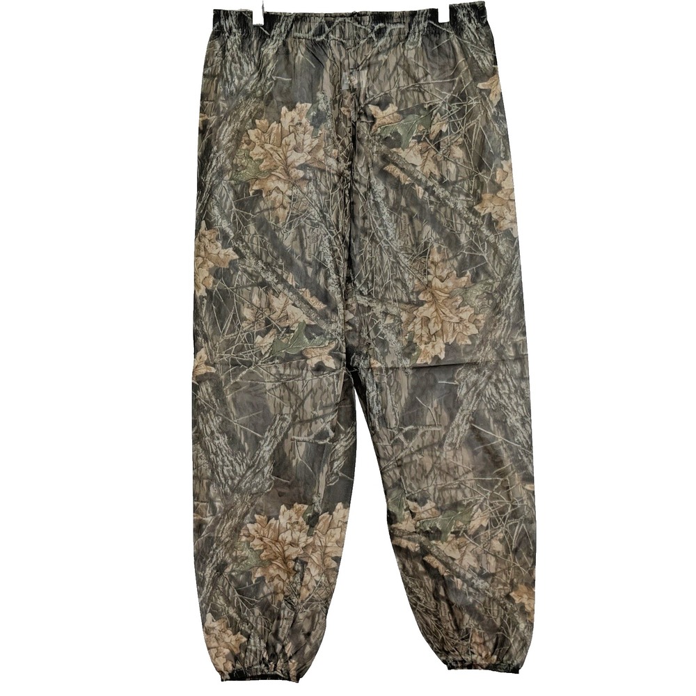 Mossy Oak Mesh Bug Pants Mens M/L Breakup Camo Lightweight Mosquito Outdoor